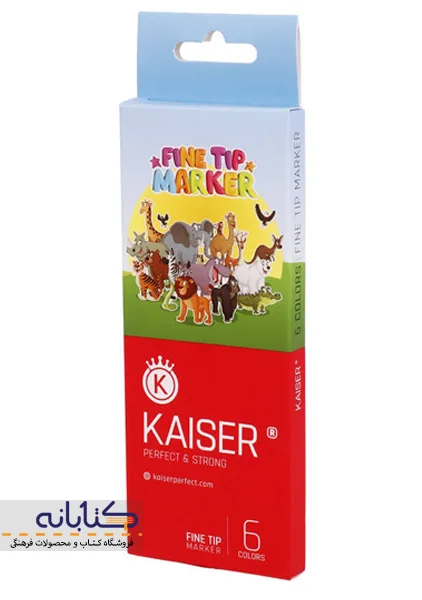 ماژیک رنگ آمیزی 6 رنگ کایزر