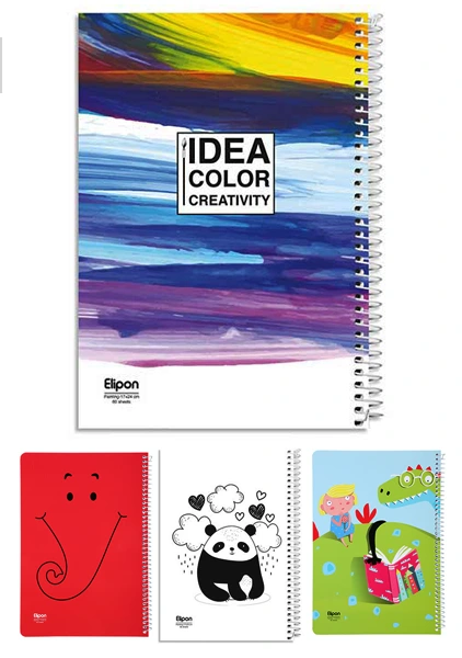 دفتر نقاشی 60 برگ الیپون