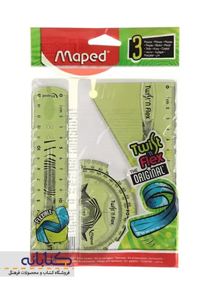 ست خط کش مپد (مدل Twistn flex)