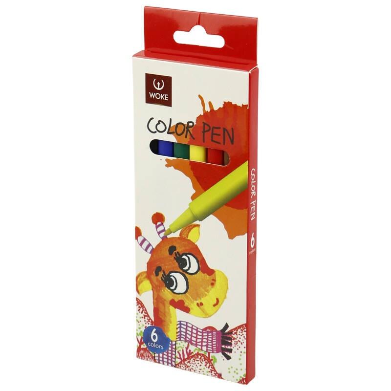 ماژیک رنگ آمیزی 6 رنگ ووک