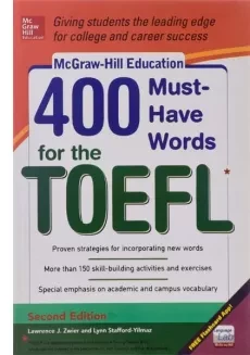 کتاب 400Must Have Words For The TOEFL | ماست هو وورد فور تافل (ویرایش 2)