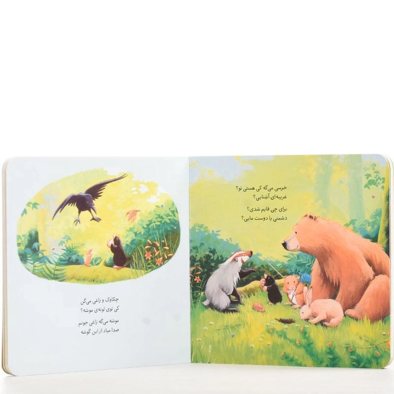 کتاب خرسی و یه دوست جدید انتشارات پرتقال - 2