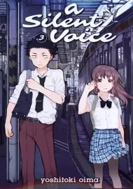 کتاب مانگا a silent voice 3