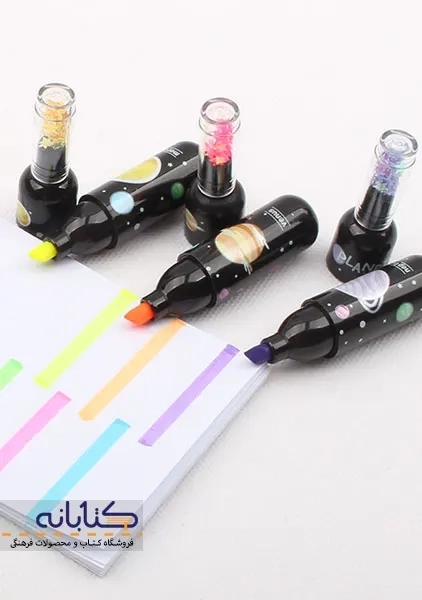 ماژیک علامت زن 6 رنگ کهکشانی - 3