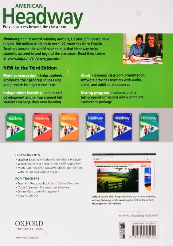 کتاب American Headway Starter (3rd) - 1