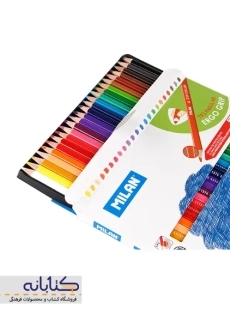 مداد رنگی 24 رنگ میلان - 3