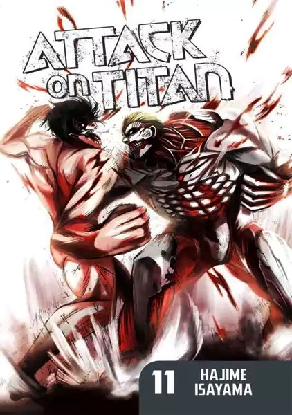کتاب مانگا ATTACK ON TITAN 11