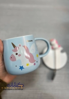 ماگ قاشق سیلیکونی یونیکورن - 1