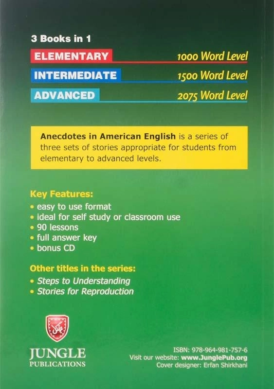 کتاب Anecdotes In American English - 1