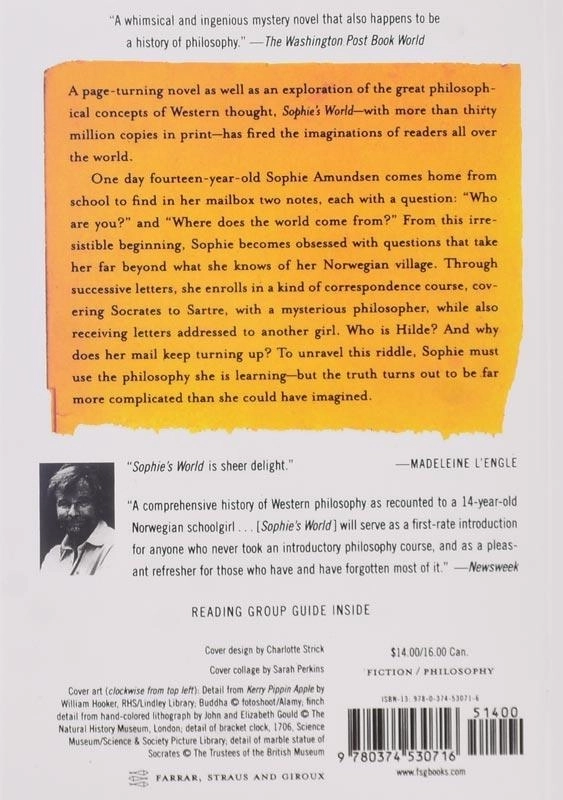 کتاب Sophie's World - 1