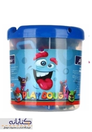 خمیر بازی 5 رنگ ایمر (سطلی)