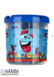 خمیر بازی 5 رنگ ایمر (سطلی)