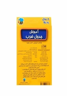 فلش کارت آموزش جدول ضرب | عسل نشر - 2