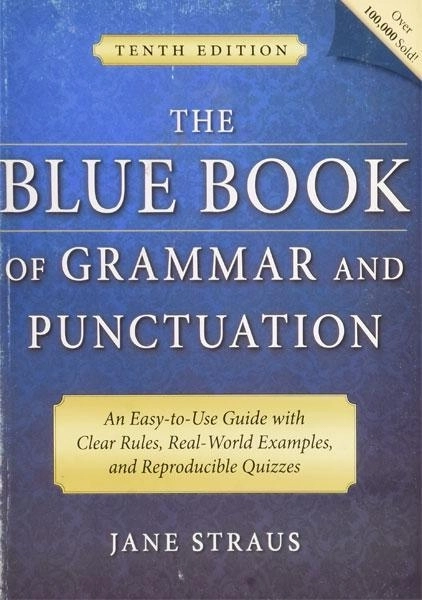 کتاب Blue Book Of Grammar and Punctuation