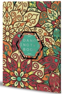 دفتر تک خط 40 برگ سری ماندالا،دانو (ته چسب) - 2