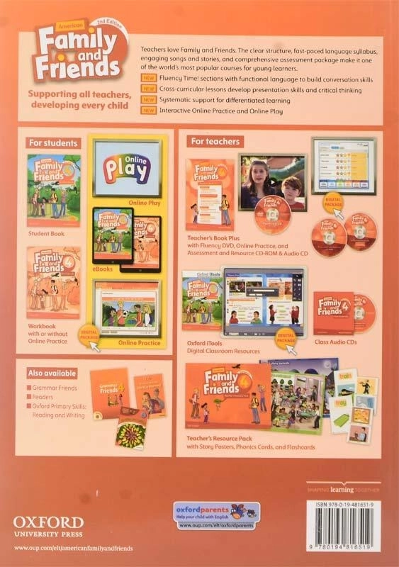 کتاب Teachers Family and Friends 4 - 1