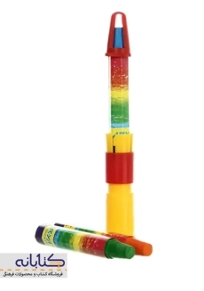 پاستل روغنی 18 رنگ آریا (طلقی) - 1