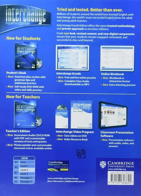 کتاب Interchange 2 (4th) - 2