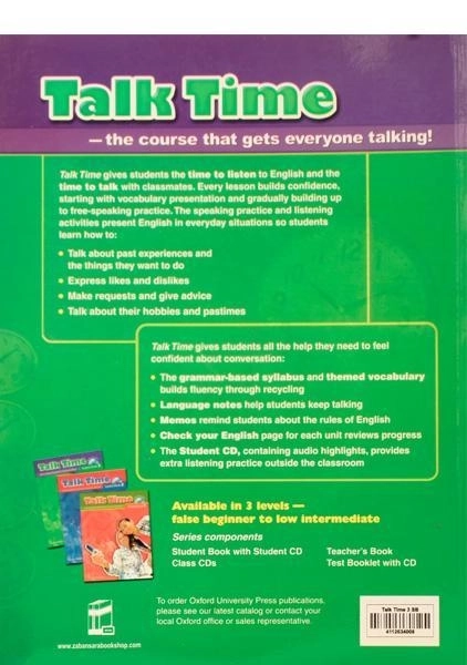 کتاب تاک تایم 3 | Talk Time 3 - 2