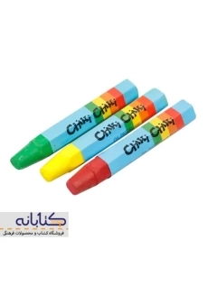 پاستل روغنی 12 رنگ چیکی چیکی (طلقی) - 4