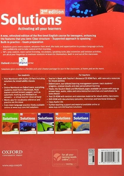 کتاب Solutions Pre-Intermediate (2th) | سولوشن پری اینترمدیت - 2