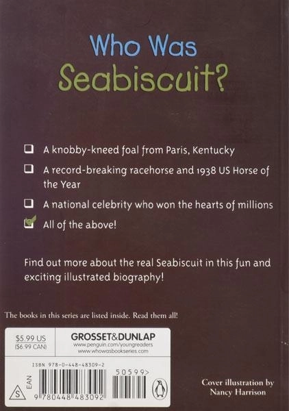 کتاب who was seabiscuit - 1