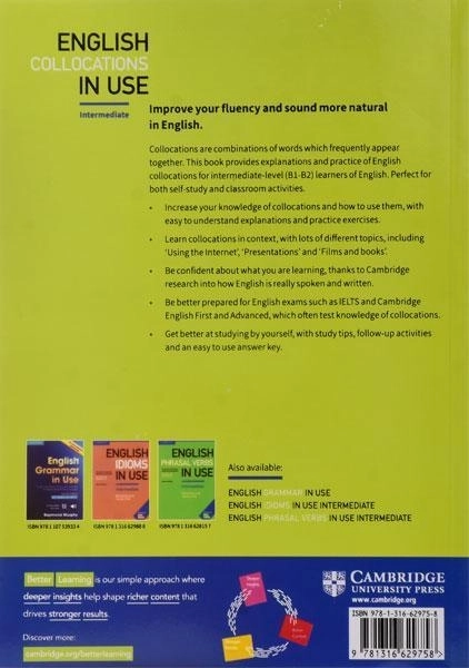 کتاب English Collocations In Use Intermediate (ویرایش 2) - 1