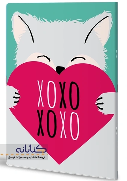 دفتر تک خط 50 برگ سری جاکوجو،دانو (ته چسب) - 4