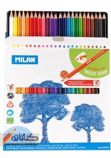 مداد رنگی 24 رنگ میلان - 1
