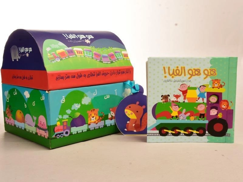 کتاب + پازل هو هو الفبا! - 3