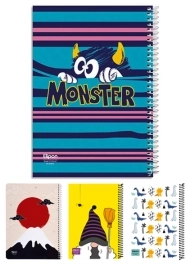 دفتر تک خط 60 برگ الیپون