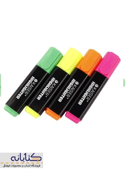 ماژیک علامت زن 4 رنگ کایزر - 2
