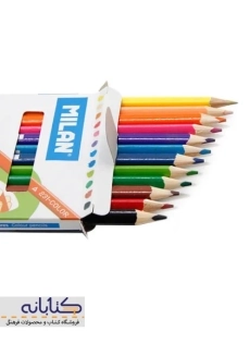 مداد رنگی 12 رنگ میلان - 2