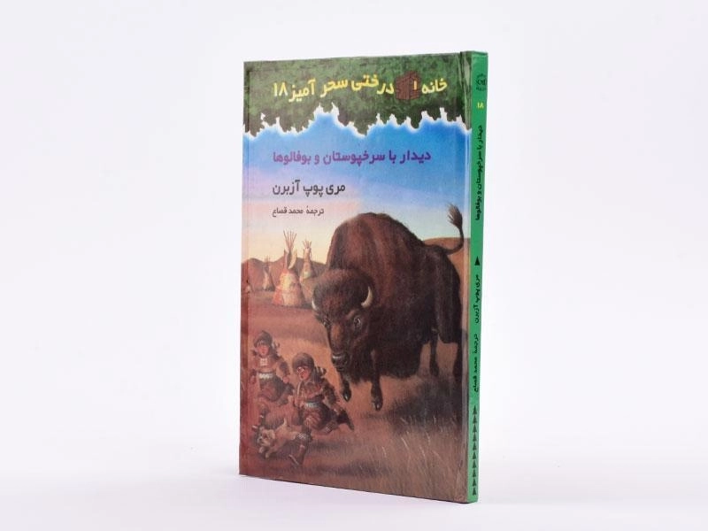 کتاب خانه درختی سحر آمیز 18 (دیدار با سرخپوستان و بوفالوها) - 2
