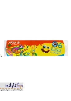 گواش 6 رنگ آریا (طلقی) - 1