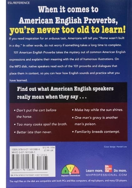 کتاب 101 American English Proverbs - 2