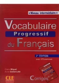 کتاب آموزش زبان فرانسه Vocabulaire Progressif Du Francais Intermediaire