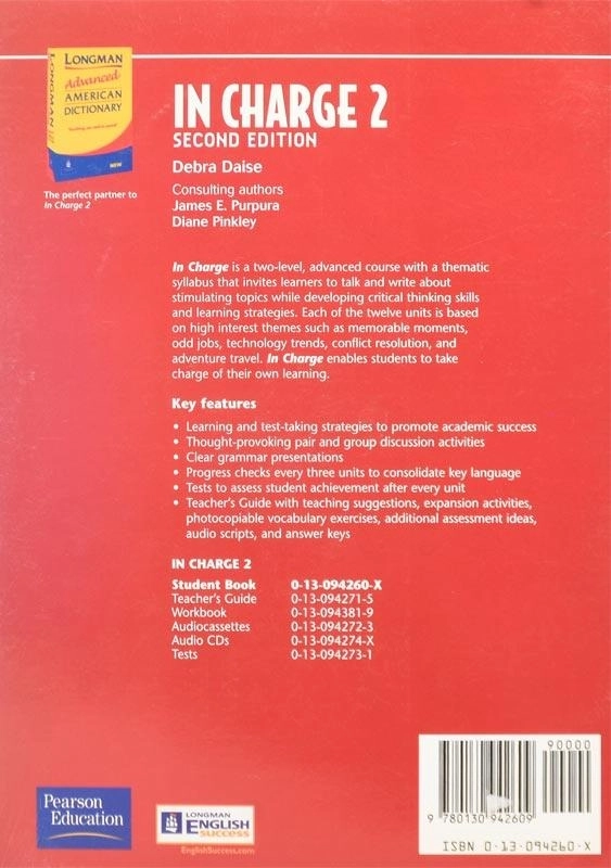 کتاب IN CHARGE 2 (2nd) - 1