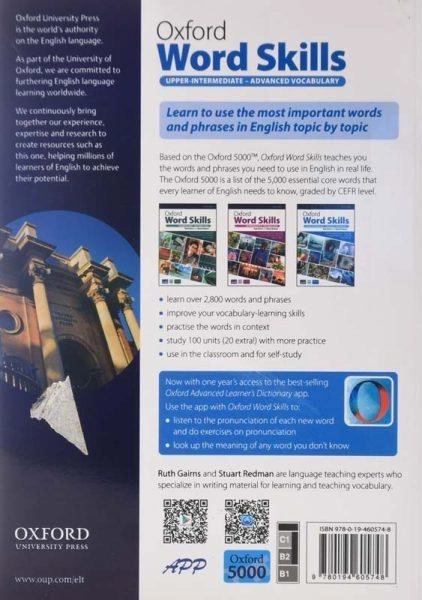کتاب Oxford Word Skills Upper-intremediate-Advanced - 1
