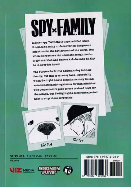 کتاب مانگا SPY FAMILY 3 - 1