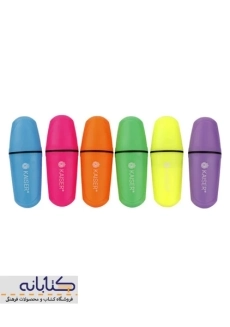 ماژیک علامت زن 6 رنگ کایزر - 2