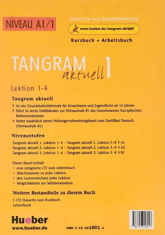 کتاب آموزش آلمانی TANGRAM aktuell 1 (1-4) - 1