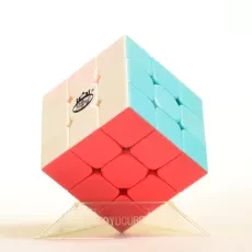 بازی فکری روبیک 3*3 خودرنگ مدل Worrior w - 2