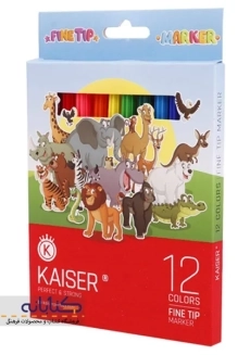 ماژیک رنگ آمیزی 12 رنگ کایزر