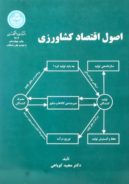 کتاب اصول اقتصاد کشاورزی | کوپاهی