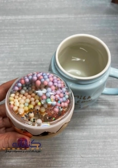 ماگ دونه برفی طرح گاو - 2