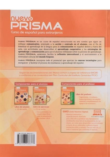 کتاب آموزش زبان اسپانیایی Nuevo Prisma B1 - 2