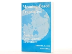 کتاب Meaning Based Translation (2nd) - 2