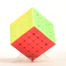 بازی فکری روبیک 5*5 خودرنگ مدل Stickerless - 2