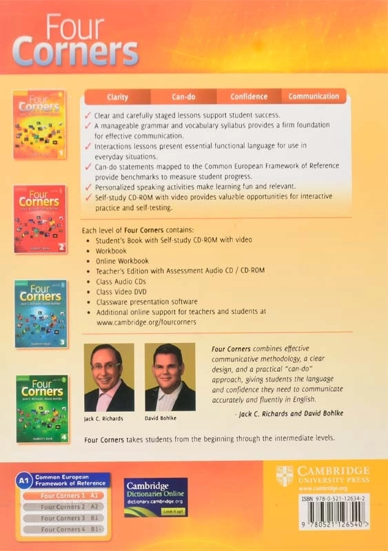 کتاب Four Corners 1 Video Activity Book - 1